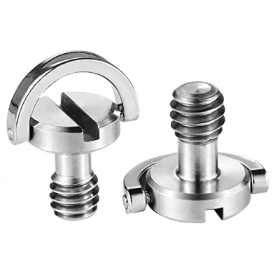 Immagine di SMALLRIG D Ring 1/4 Pollici Vite di Montaggio(2 Pezzi), Acciaio Inox Screw(0,57 Pollici/14.5 mm Lungo) 838