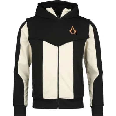 Immagine di Assassin&#039;s Creed Mirage Basim Uomo Felpa Jogging Nero L 60% Cotone, 40% Poliestere Regular