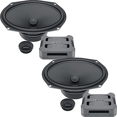 Immagine di Hertz CPK 690 Sistema audio per auto 6&#039;&#039;x9&#039;&#039; 360W (2 woofer + 2 tweeter xover)