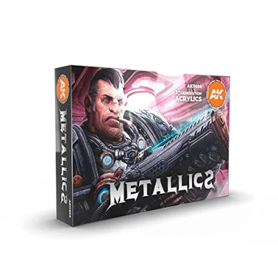Immagine di Ak interactive metallics set