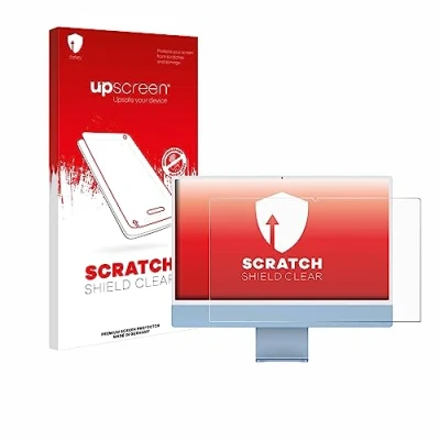 Immagine di upscreen Pellicola Protettiva per Apple iMac 24&quot; 2021 2024 Protezione Proteggi Schermo Trasparente, Anti Impronte
