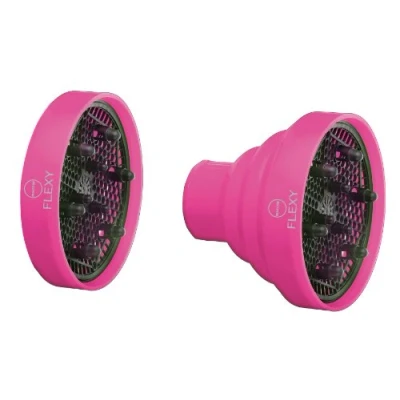 Immagine di MACOM Sensation 210 Flexy Diffusore per asciugacapelli e phon da Viaggio Universale in Silicone, Colori Assortiti, Ideale tutti gli con imboccatura cilindrica diam. 4 5 cm