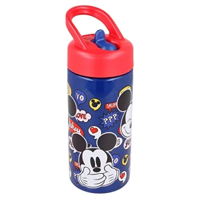 Immagine di STOR ST 41001 Bottiglia PP Playgroundd 410 ml IT&#039;S A Mickey Thing, Multicolore