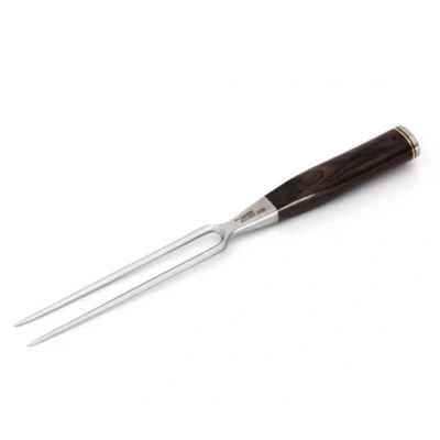 Immagine di Kai Küchenmesser Shun Premier Tim Mälzer Serie Fleischgabel 6.5 Zoll 16.5 cm Coltelli da Cucina, Acciaio, Multicolore, 16,5 cm, 28
