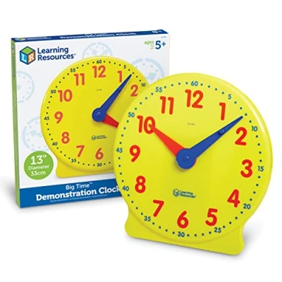 Immagine di Learning Resources Orologio didattico dimostrativo a 12 ore Big Time