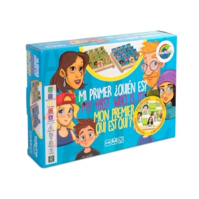Immagine di Cayro Il mio primo chi è? Scopri è Game da tavolo per bambini 2 giocatori 3 99 anni