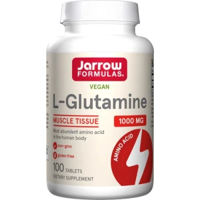 Immagine di L Glutammina 1000mg, Jarrow Formulas, 100 compresse, Secom