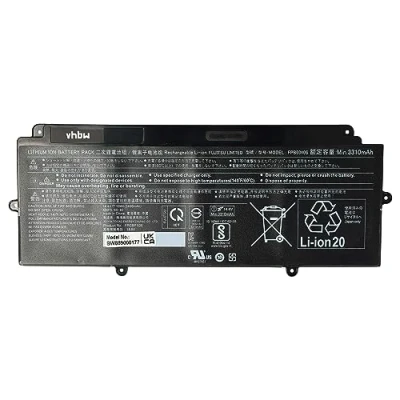 Immagine di vhbw batteria compatibile con Fujitsu LifeBook U939X (VFY U939XMPB77DE), U939XMPR77DE) notebook (3490mAh, 14,4V, Li Ion)