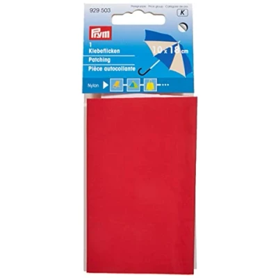 Immagine di Prym Toppa in Nylon autoadesiva, Gold Zack, Rossa, 10x18cm