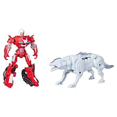 Immagine di Transformers: Il Risveglio, Beast Alliance, Combiner, Confezione da 2 Action Figure, Giocattolo di Arcee 12,5 cm, dai 6 Anni in su