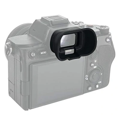 Immagine di PROfezzion Oculare in Morbido Silicone per Sony Alpha A9III A7RV A1 A7SIII A7IV ILCE 9M3 1 7RM5 7SM3 7M4 Full Frame Mirrorless Fotocamera Digitale Sostituisce FDA EP19 Eyecup
