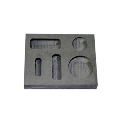 Immagine di LLF Moneta combinata 1/4 1/2 1 Oz di raffinazione del metallo della muffa lingotto fusione grafite
