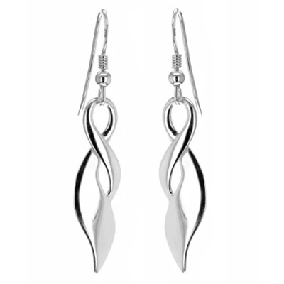 Immagine di Tuscany Silver Orecchini Pendenti da Donna in Argento Sterling 925