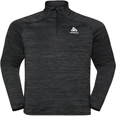 Immagine di Odlo Uomo Top da corsa con zip RUN EASY WARM