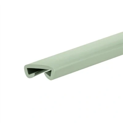 Immagine di QUEST Corrimano in PVC 40 x 8 cm, plastica, per ringhiera delle scale, gomma, verde chiaro