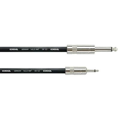 Immagine di Cordial CPI 1 PZ, Cavo Sbilanciato Synth Modulari, Jack TS (Mono)/Mini (Mono) REAN m