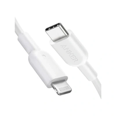 Immagine di Anker Powerline II Cavo Lightning da USB C a [0.9 m certificato Apple MFi] per iPhone X/XS/XR/XS Max / 8/8 Plus, supporta alimentazione elettrica (per l&#039;uso con caricabatterie di tipo C)