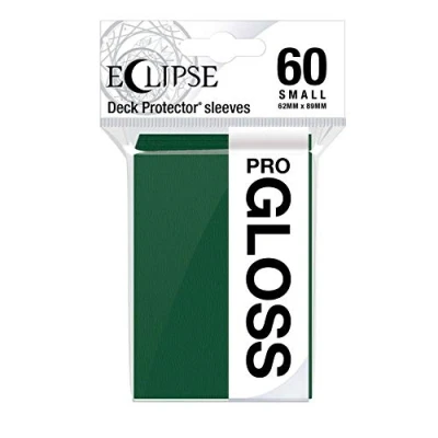 Immagine di Ultra Pro E 15629 Eclipse Confezione da 60 custodie piccole lucide, colore: verde foresta