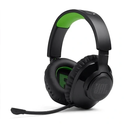 Immagine di JBL Quantum 360X Cuffie Gaming Over Ear Wireless Bluetooth per Xbox, Cancellazione Attiva del Rumore, Microfono a Braccio Rimovibile, Audio 3D, Compatibili con PC, Mac e altre Console, Bianco
