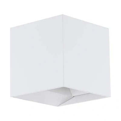 Immagine di Eglo Calpino Lampada da Parete per Esterni a 2 Luci, in Alluminio, IP54, Bianco