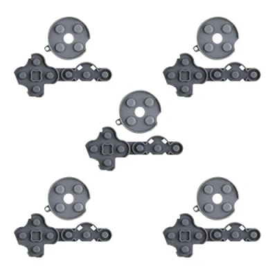 Immagine di 5 Set Silicone Conduttivo Gomma Pad per Xbox 360 Controller Pulsanti Riparazione Parte di Ricambio