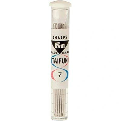 Immagine di Aghi da cucito a mano Sharps No.7 Taifun 0,70x38 mm Silver col