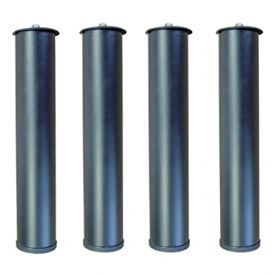 Immagine di WOLFPACK LINEA PROFESIONAL Set 4 Gambe Letto, Metallo, Neutro, 270x50 mm