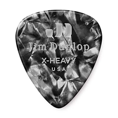 Immagine di Dunlop Classic, Plettri Per Chitarra In Celluloide, Confezione Da 12 Pezzi