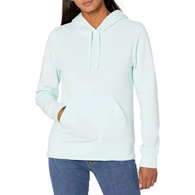 Immagine di Amazon Essentials Felpa con Cappuccio in Pile (Taglie Forti Disponibili) Donna, Blu Acqua, M