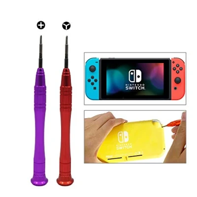 Immagine di Cemobile Triwing Cacciavite per Nintendo Switch, 2,0 mm Phillips 1,5 Y00 Tri Point Wing Tip Kit Switch Joy Con Controller Riparazione, console di Riparazione