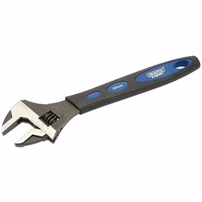 Immagine di Draper Expert 24893 Chiave inglese regolabile a rullino con impugnatura in gomma 300 mm