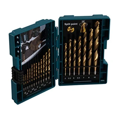 Immagine di Makita D 67527 Set di punte in metallo Hss Tin da 19 pezzi