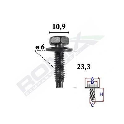 Immagine di ROMIX C70591 Bullone / Vite