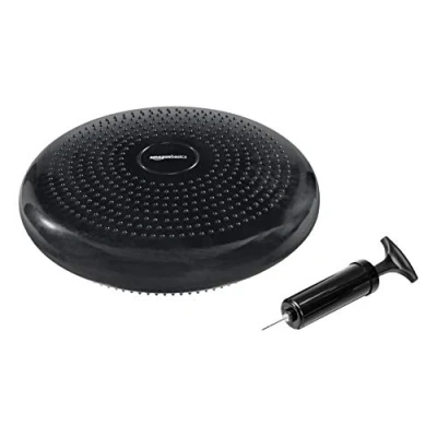 Immagine di Amazon Basics balance disc, cuscino per migliorare la stabilità, nero