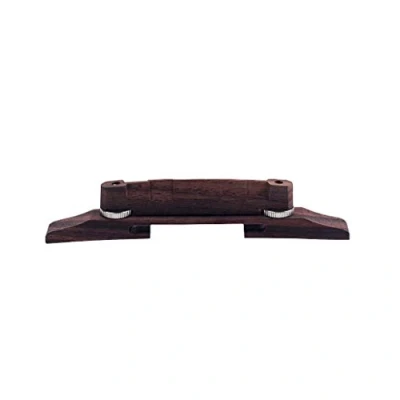 Immagine di Alnicov Archtop Jazz Guitar Bridge 6 corde in palissandro con rotelline regolabili per chitarra