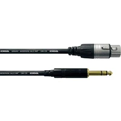 Immagine di Cordial CFM 6 FV Microphone Cable m Cavo per microfono