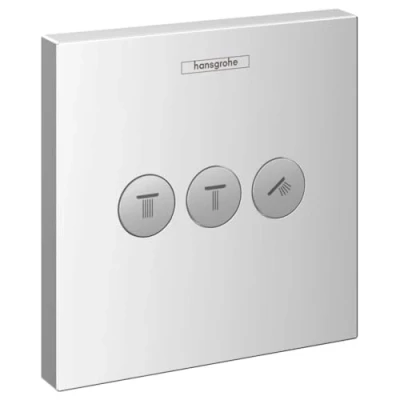 Immagine di hansgrohe ShowerSelect Set esterno ad incasso per 3 utenze, cromo, 15764000