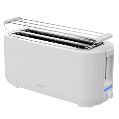 Immagine di Bomann BOM TA6070CB Tostapane 4 vaschette ws, Tostapane, Bianco