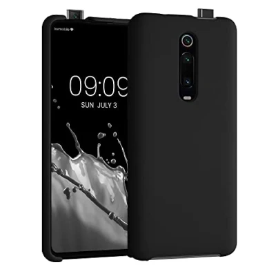 Immagine di kwmobile Cover per Xiaomi Mi 9T (Pro) / Redmi K20 Custodia Back Case Smartphone in Silicone TPU Protezione Gommata nero