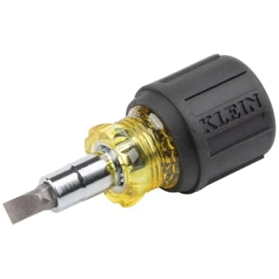 Immagine di Klein Tools 32562 Stubby multi bit Screwdriver/nut driver, 32561