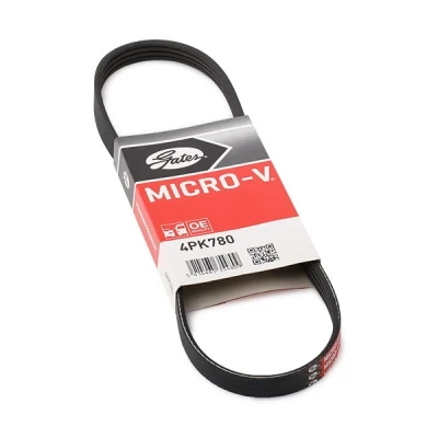 Immagine di GATES Micro V 4PK780 Cinghia Poly 780 4 Poliestere, EPDM (Etilene Propilene Diene Caucciù) MITSUBISHI: Pajero Pinin, DAIHATSU: Terios I