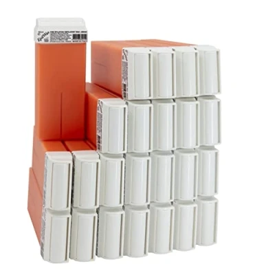 Immagine di Epilwax Set da 24 argan Rulli Cera per Depilazione Larghezza 100 ml Roll on Ricarica