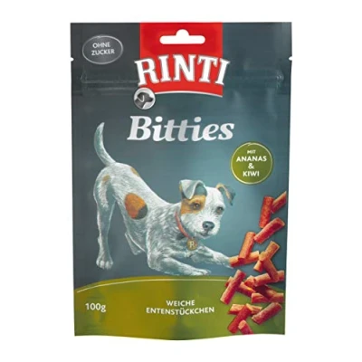 Immagine di RINTI Extra Bitties Anatra con ananas e kiwi 12 x 100 g