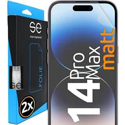 Immagine di smart engineered 2x3D Screen Protector for Apple iPhone 14 PRO Max Matte