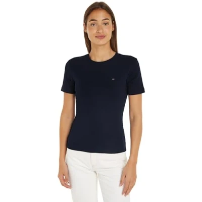 Immagine di Tommy Hilfiger NEW SLIM CODY Tshirt basic, Donna, Taglia: XXS, Desert sky