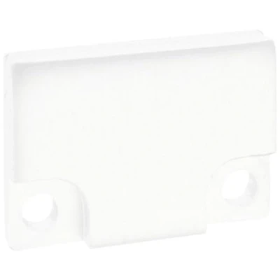 Immagine di Barthelme 62398614_9010 BARdolino Kit tappi terminali Alluminio (L x L A) 3 18.4 13 mm 2 pz.