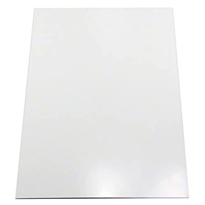 Immagine di Ferroflex® Foglio Ferroso Flessibile A4 3m™ Autoadesivo E Superficie Lucida Bianca A Secco (1 Foglio)