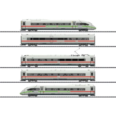 Immagine di TRIX H0 T25976 Treno motore da 5 pezzi ICE 3 (BR 403) di DB AG