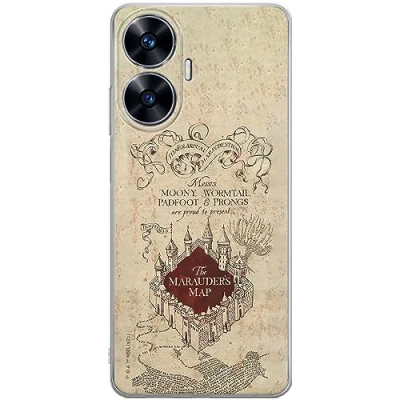 Immagine di ERT GROUP custodia per cellulare Realme C55 originale e con licenza ufficiale Harry Potter, modello 073 adattato in modo ottimale alla forma dello smartphone, TPU
