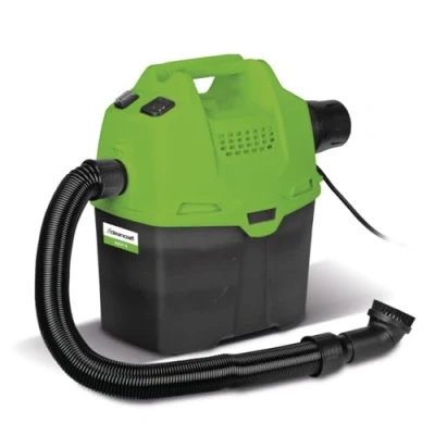 Immagine di Cleancraft aspirapolvere a secco dryCAT 15 (aspirapolvere con accessori, contenitore da 5 l, filtro HEPA F9, industriale, quantità d&#039;aria 23 l/min) 7002105